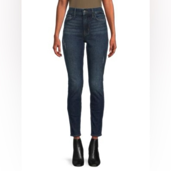 Hudson Jeans Denim - HUDSON JEANS Blair High Rise Skinny Denim Size 27 4 6 Casual Luxury‎ Designer